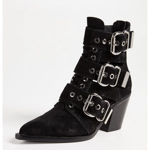 Jeffrey Campbell Caseres Buckle Booties